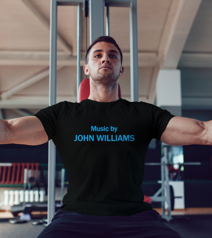 Music By John Williams Iconic Composer Tribute T-Shirt