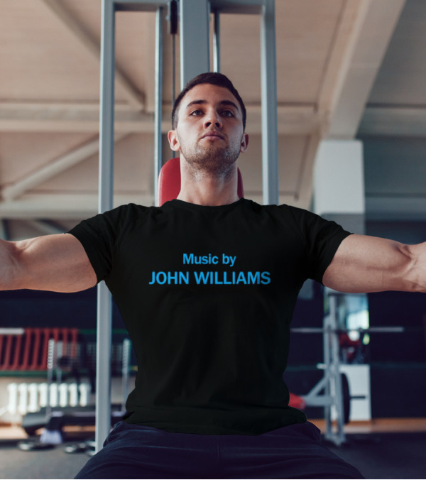 Music By John Williams Iconic Composer Tribute T-Shirt