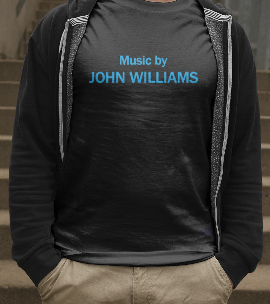 Music By John Williams Iconic Composer Tribute T-Shirt