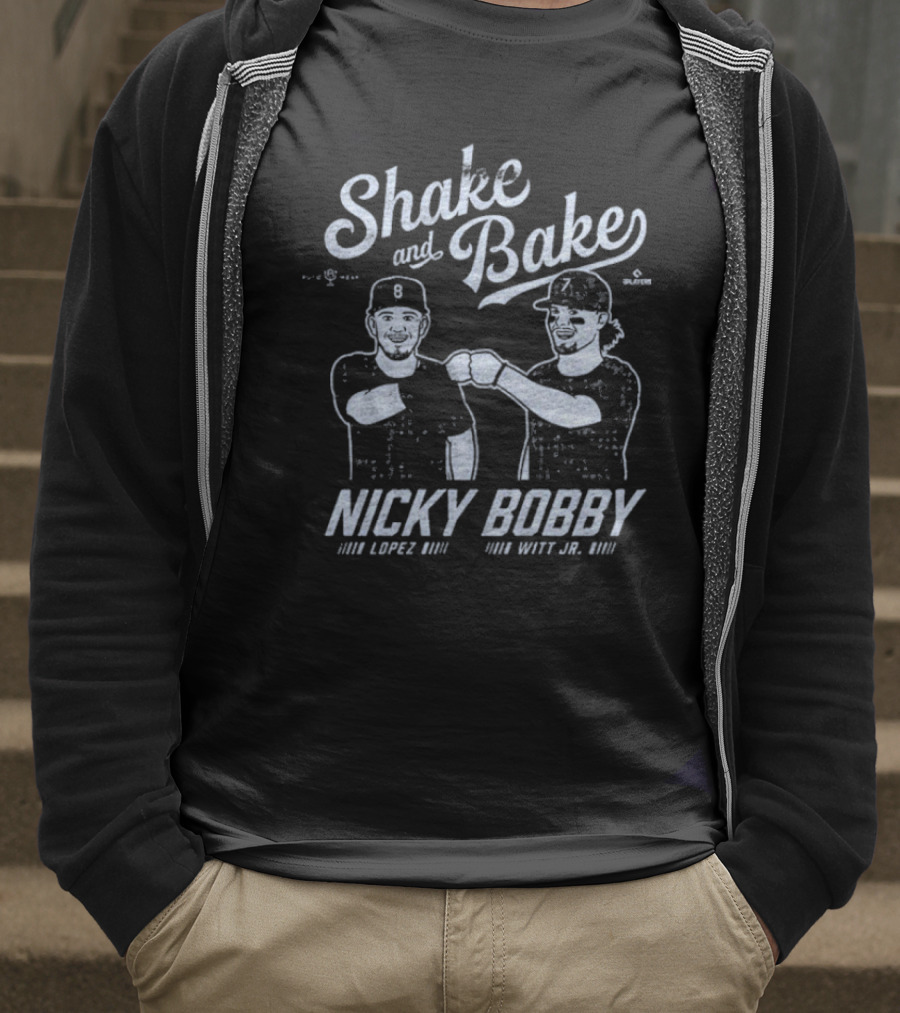Shake And Bake Nicky Lopez Bobby Witt Jr. T-Shirt