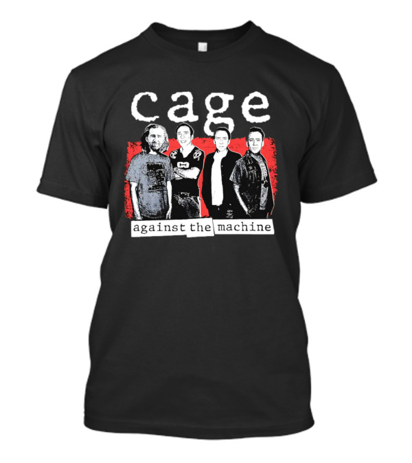 Cage Against The Machine Iconic Crew Band Members T-Shirt