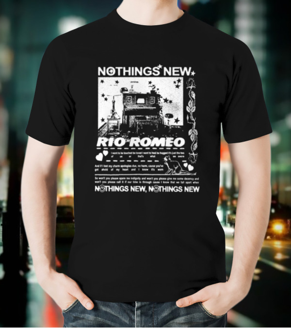 NOTHING'S NEW NOTHING'S NEW RIO ROMEO HOUSE STARS CATS BALLOONS T-Shirt