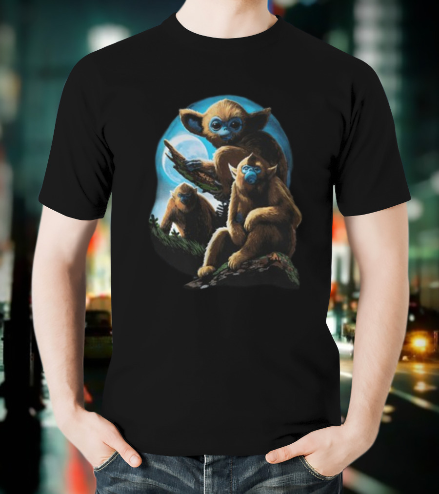 Ochi Species Moonlit Fantasy Creatures T-Shirt