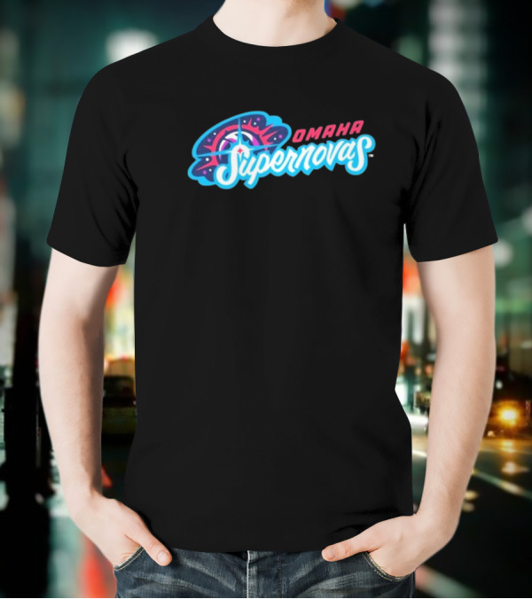 Omaha Supernovas 星 Burst Collection T-Shirt