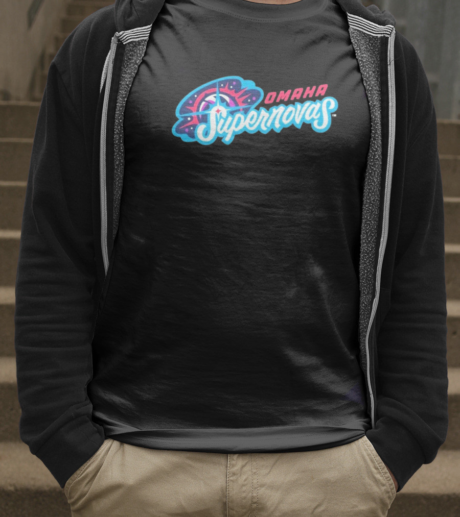 Omaha Supernovas 星 Burst Collection T-Shirt