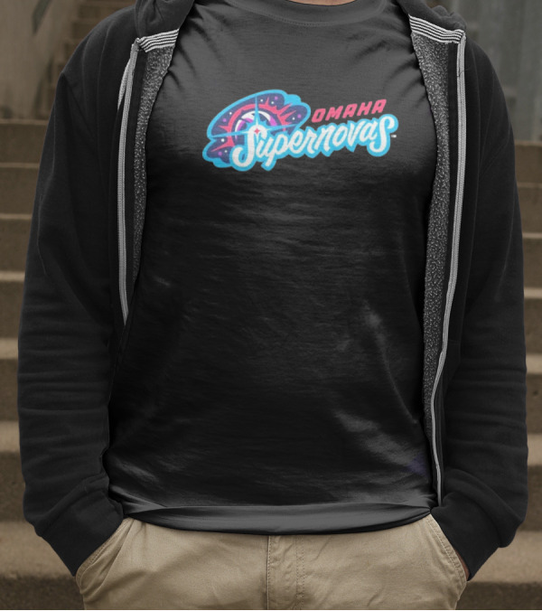 Omaha Supernovas 星 Burst Collection T-Shirt