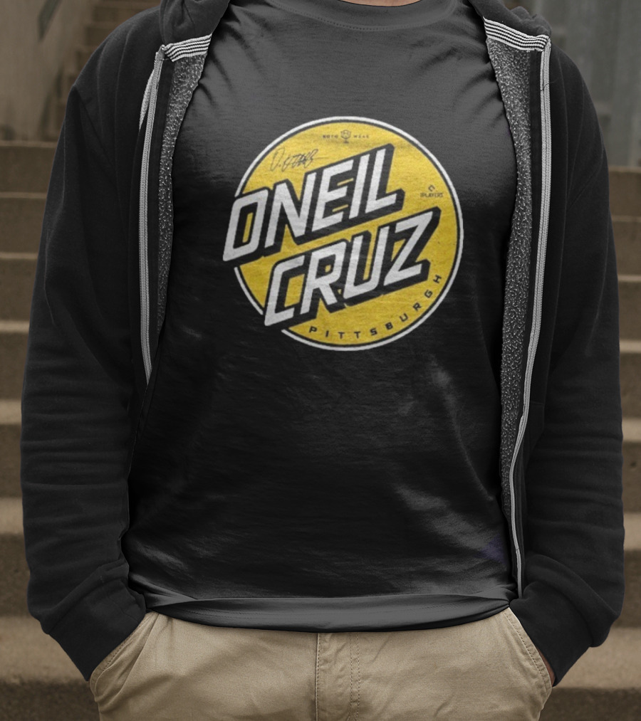 Oneil Cruz Pittsburgh Pirates Moto Wear Players Circle T-Shirt