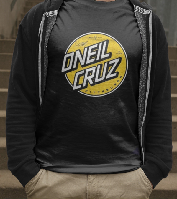 Oneil Cruz Pittsburgh Pirates Moto Wear Players Circle T-Shirt