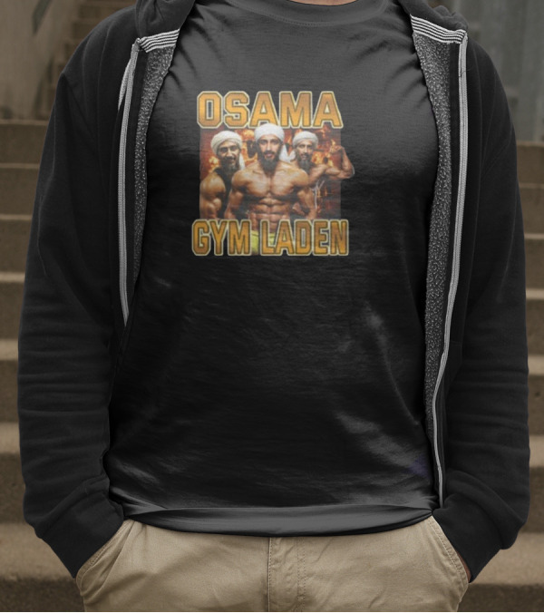 Osama Gym Laden Lifting T-Shirt