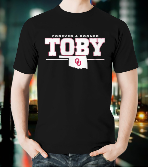 Forever A Sooner Toby OU Oklahoma Post Malone T-Shirt