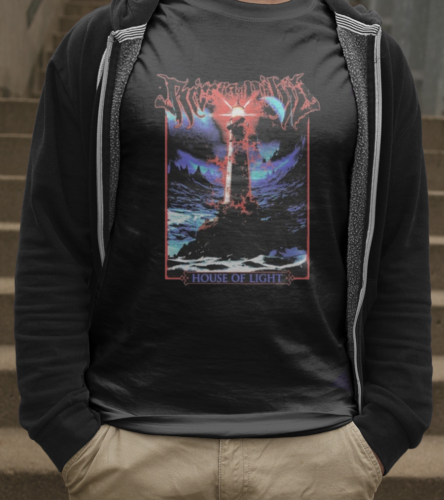 Rivers Of Nihil Lighthouse Night Sky House Of Light T-Shirt