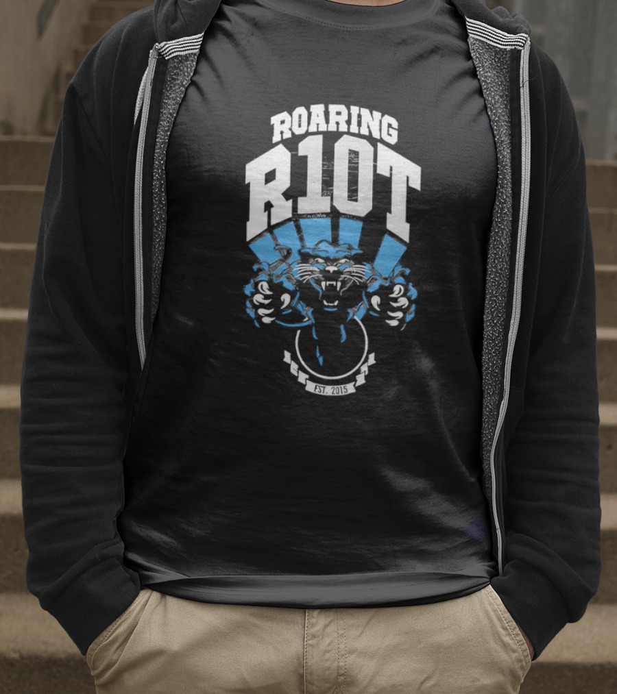 Roaring R1OT Blue Panther 2025 T-Shirt