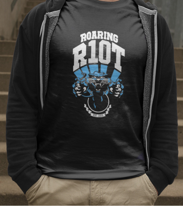 Roaring R1OT Blue Panther 2025 T-Shirt