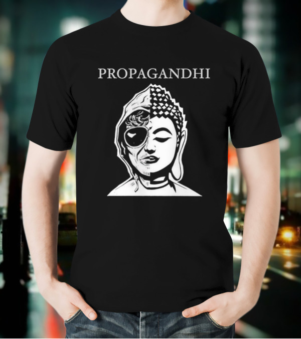 Propagandhi Half Buddha Half Punk Face T-Shirt