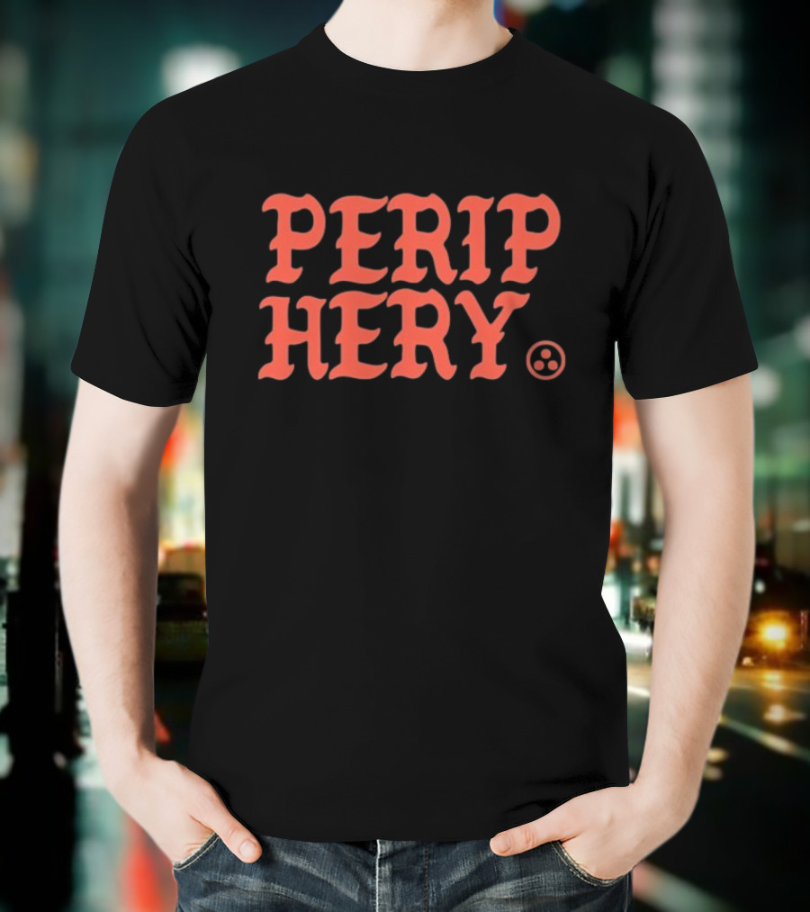 Periphery Old English Style Text Red T-Shirt