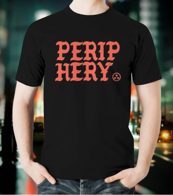 Periphery Old English Style Text Red T-Shirt