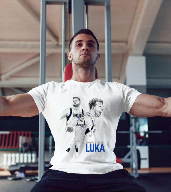 Good Luck Luka Dallas Mavericks Number 77 T-Shirt