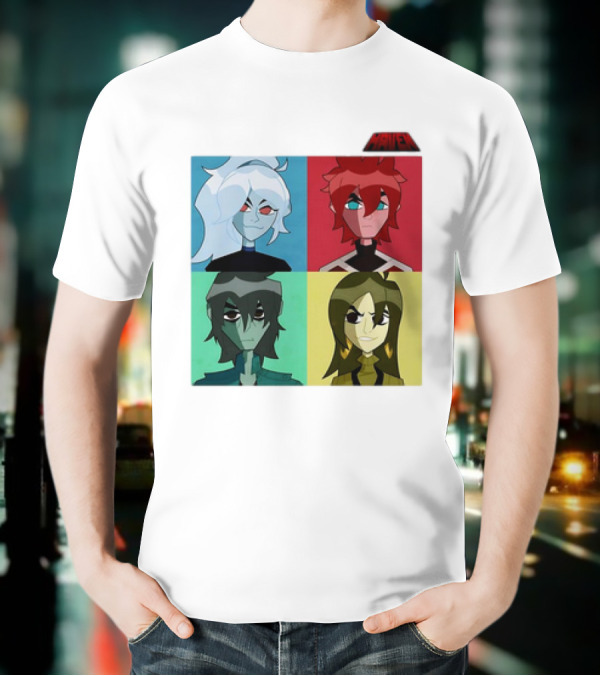 HAVEN Character Cast Art Style With Four Characters T-Shirt
