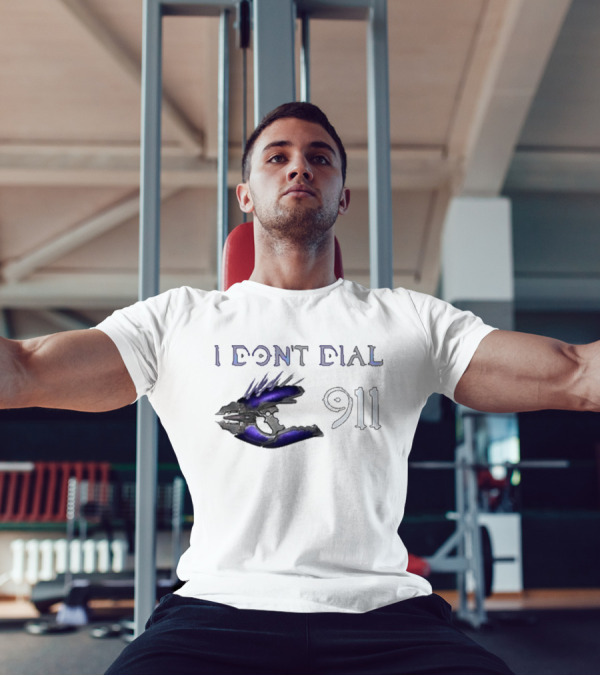 I Don't Dial 911 Halo Needler T-Shirt