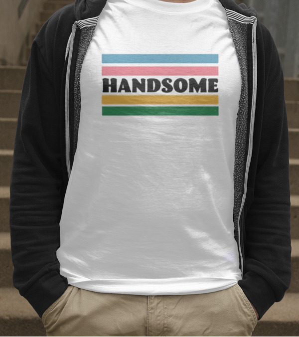 Handsome Podcast Handsome Ringer Funny Mom Rockbottuns Baseball Comedy Special T-Shirt