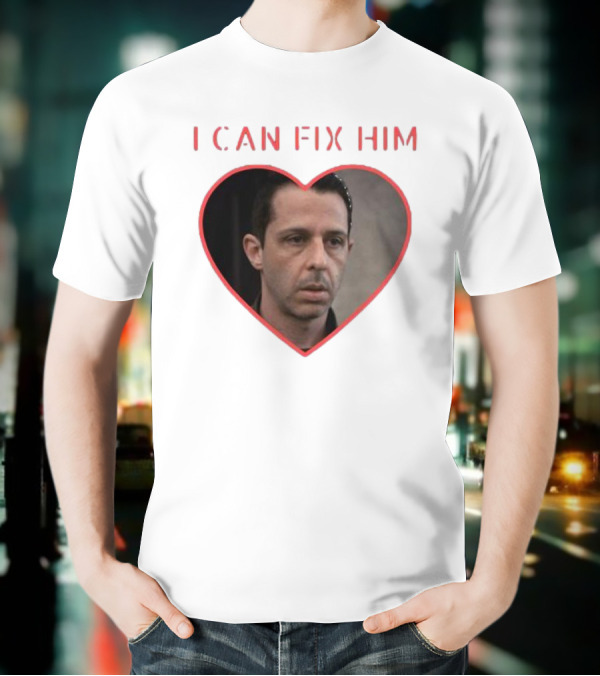 I Can Fix Him Kendall Roy Heart Outline Fan Merch T-Shirt