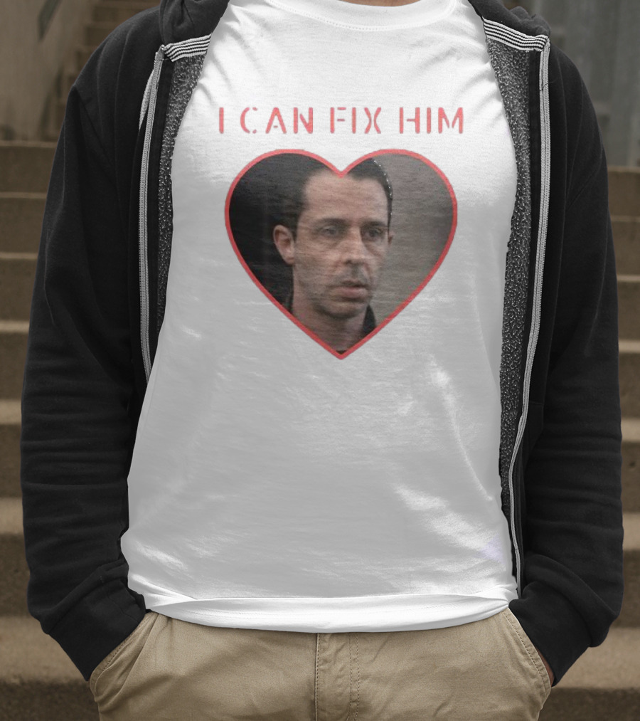 I Can Fix Him Kendall Roy Heart Outline Fan Merch T-Shirt