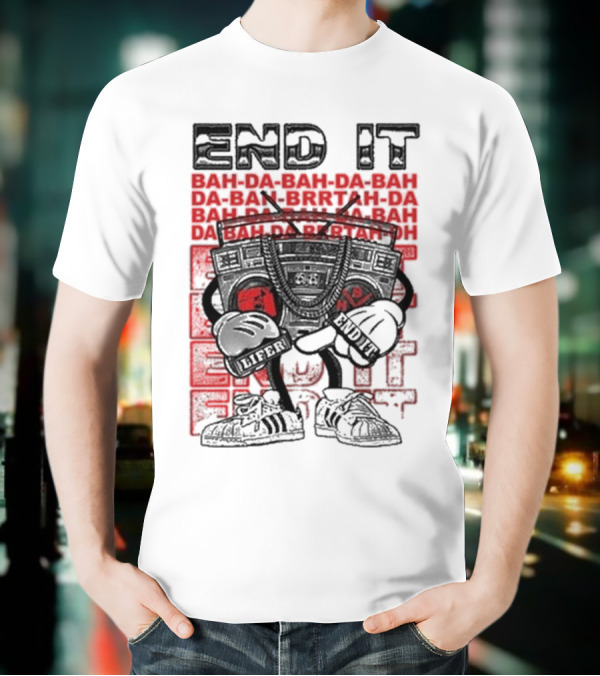 End It Holymountainprinting Baltimore Hardcore HB Lifer Ba Ba Ba Ba Ba Ba Ba Ba T-Shirt