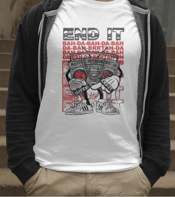 End It Holymountainprinting Baltimore Hardcore HB Lifer Ba Ba Ba Ba Ba Ba Ba Ba T-Shirt