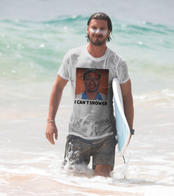 I Can’t Shower George Floyd T-Shirt