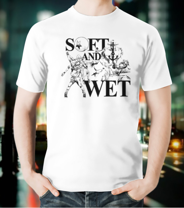 Hoshi Pieces JoJo's Bizarre Adventure Soft And Wet 6Oz Style T-Shirt