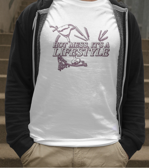 Hot Mess It's A Lifestyle Alix Earle T-Shirt