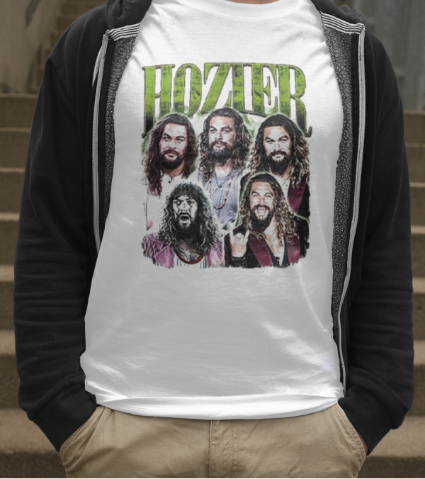 Hozier Jason Momoa Collage T-Shirt