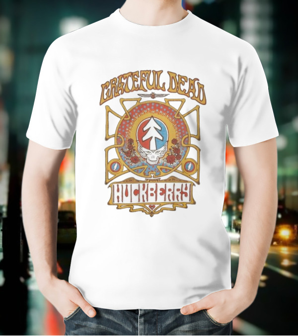 Grateful Dead Huckberry Steal Your Face Iconic Collaboration T-Shirt