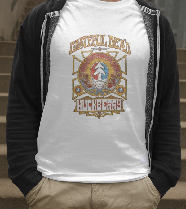 Grateful Dead Huckberry Steal Your Face Iconic Collaboration T-Shirt