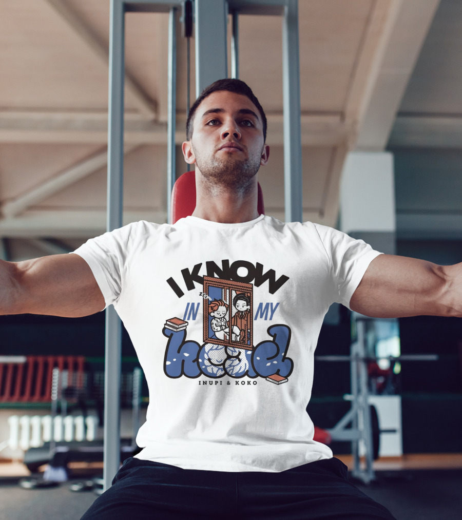 I Know In My Head Inupi And Koko Retro Comic Style T-Shirt