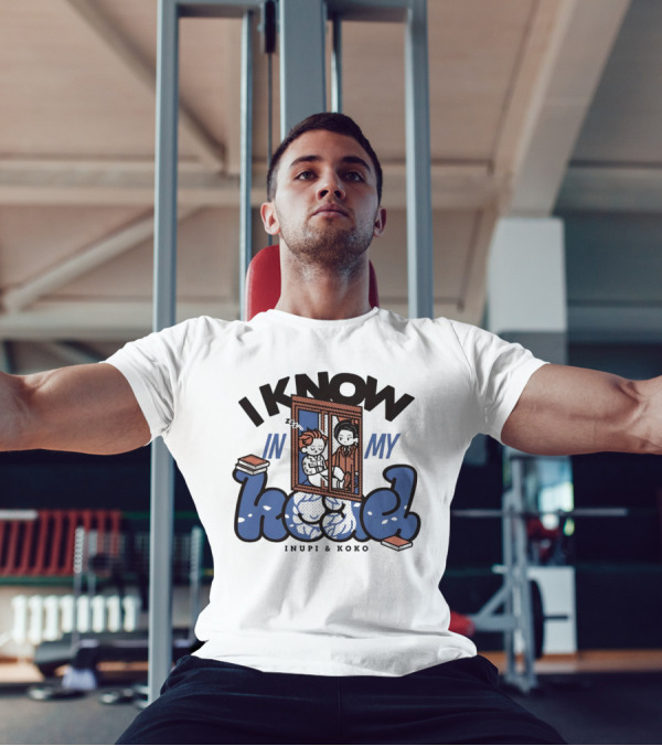 I Know In My Head Inupi And Koko Retro Comic Style T-Shirt