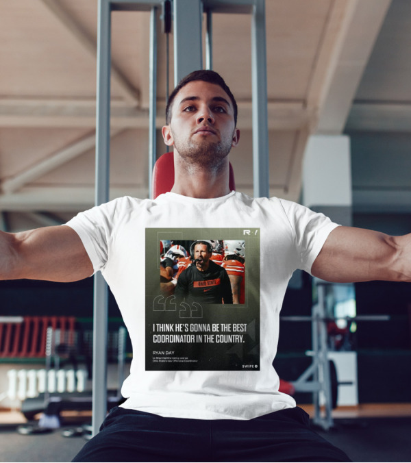 Ryan Day On Brian Hartline Ohio State Best Coordinator In The Country T-Shirt