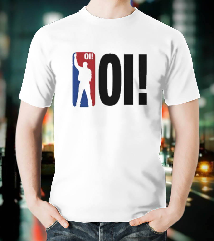I Think We're Gonna Be Okay Red Blue Silhouette T-Shirt