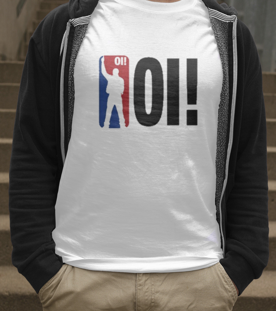 I Think We're Gonna Be Okay Red Blue Silhouette T-Shirt