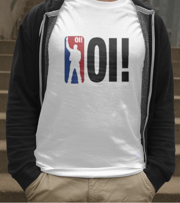 I Think We're Gonna Be Okay Red Blue Silhouette T-Shirt