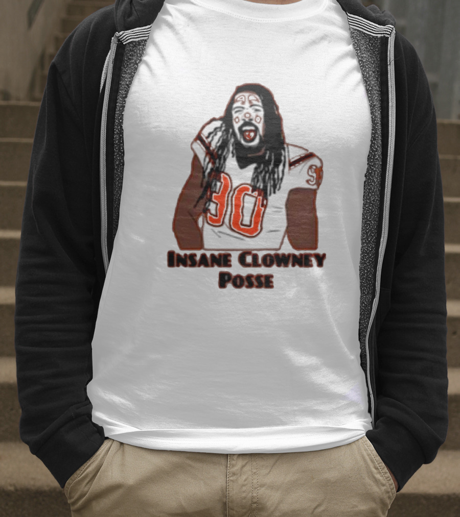 Insane Clowney Posse Player Number 90 Football Themed T-Shirt