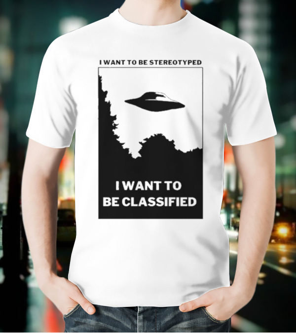 I Want To Be Stereotyped I Want To Be Classified Dead Kennedys T-Shirt