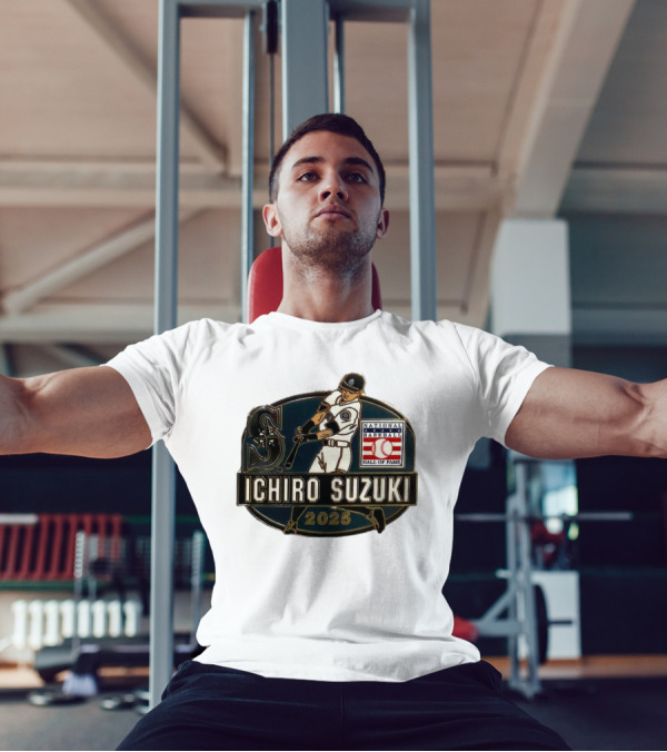 Ichiro Suzuki Seattle Mariners National Baseball Hall Of Fame 2025 T-Shirt