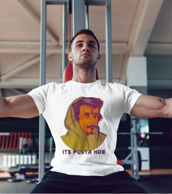 Its Pouya Hoe Portrait T-Shirt