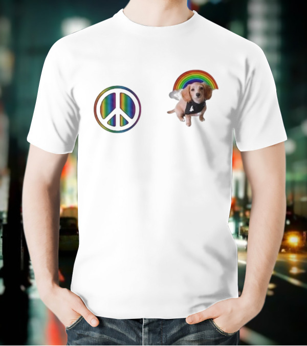 Illenium The Princess Peanut Rainbow Peace 2025 T-Shirt