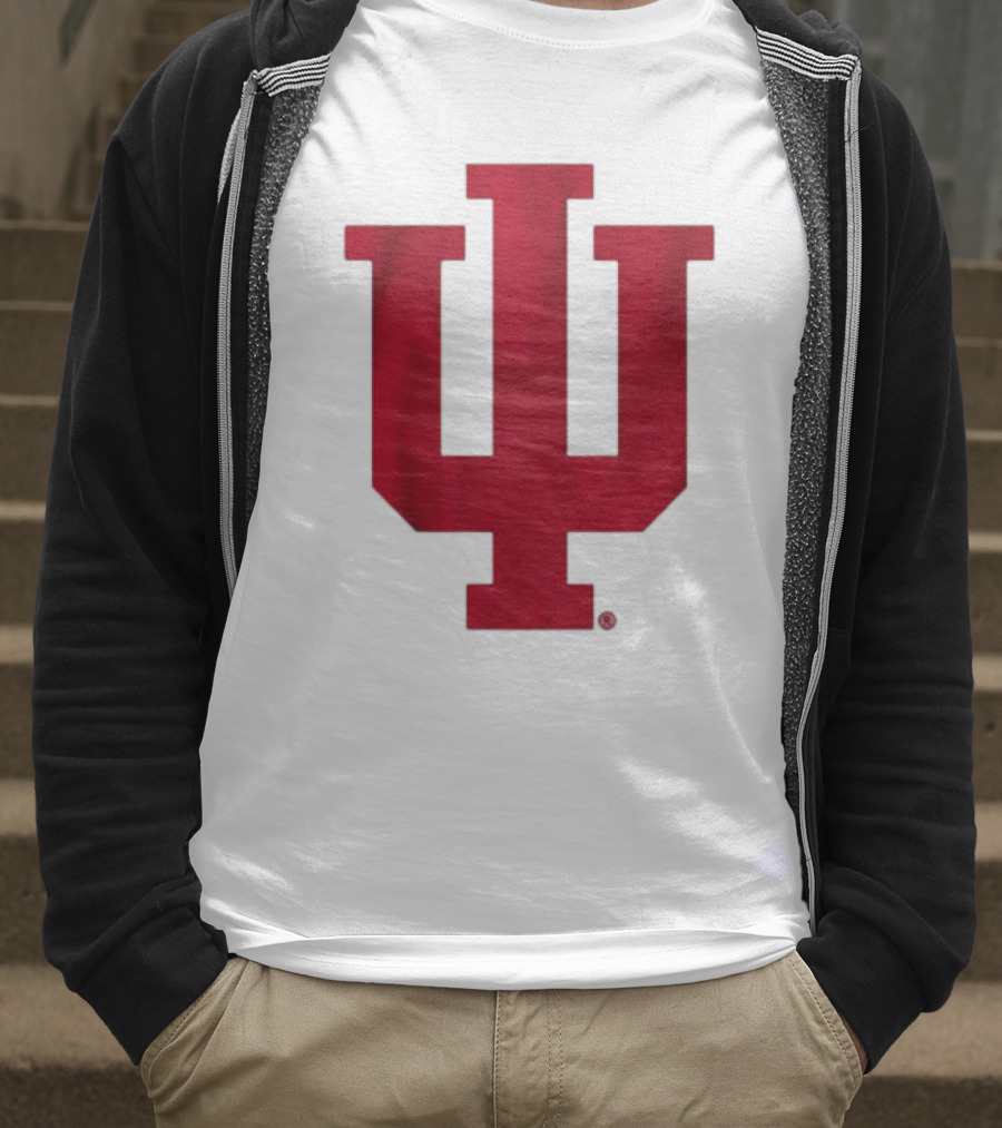 Indiana Hoosiers IU Crimson Emblem T-Shirt