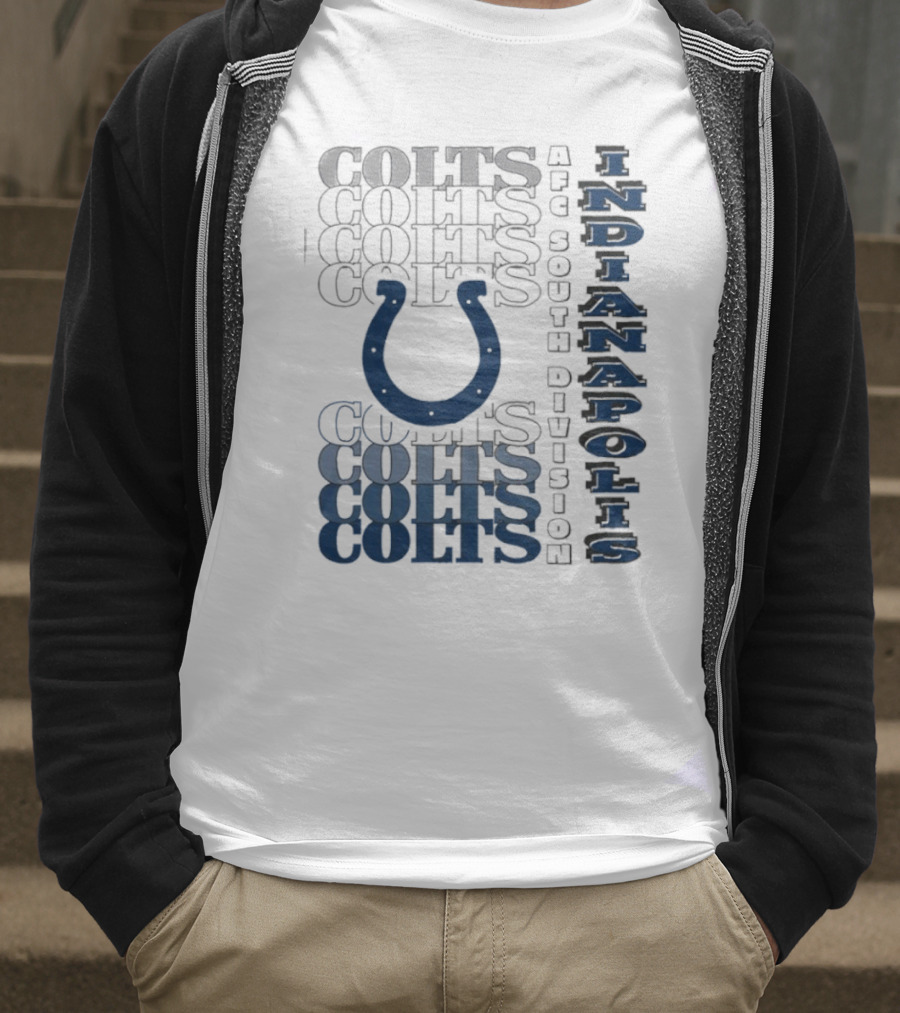 Indianapolis Colts AFC South Division Classic Colts Branding T-Shirt