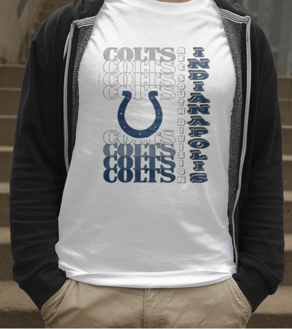 Indianapolis Colts AFC South Division Classic Colts Branding T-Shirt