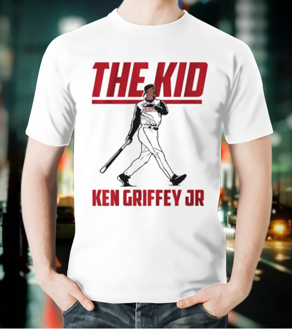 Ken Griffey Jr Cincinnati The Kid Baseball Legend T-Shirt