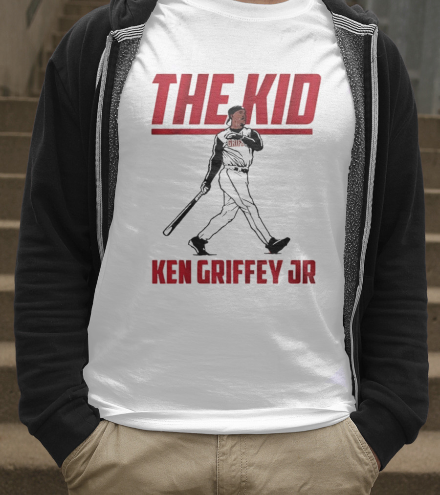 Ken Griffey Jr Cincinnati The Kid Baseball Legend T-Shirt